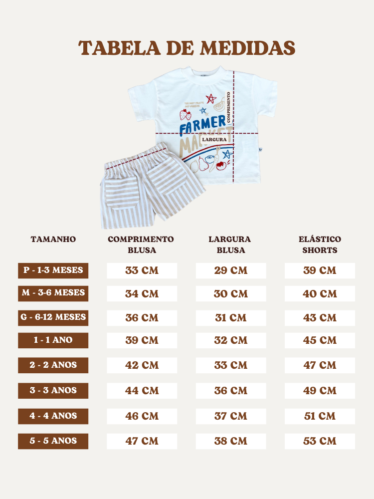 06 conjunto infantil farmers market